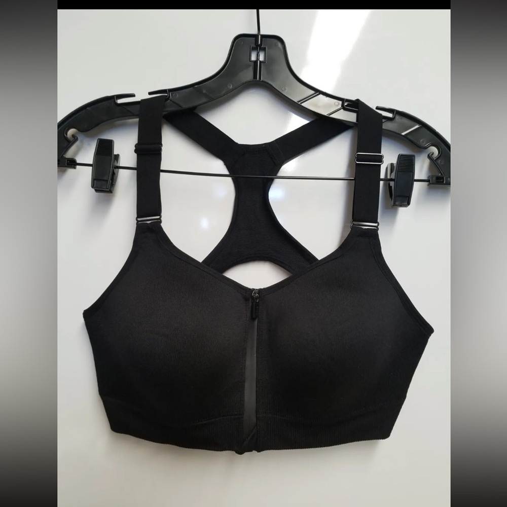 Pink Active Seamless Air‎ High-Impact Sports Bra Sz M
